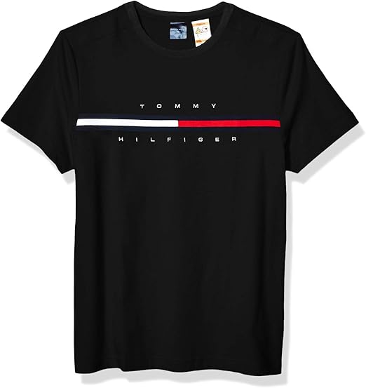 Amazon Tommy Hilfiger メンズ アダプティブtシャツ 肩にマグネットボタン付き Us サイズ Xx Large カラー ブラック Tシャツ カットソー 通販
