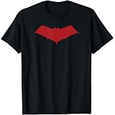 DC Comics Batman Red Hood Bat Logo Front and Back T-Shirt