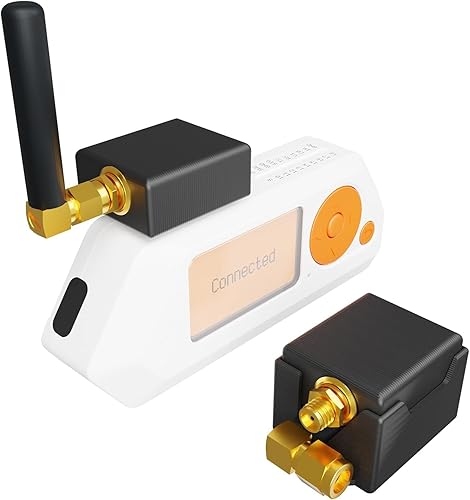 K0R41 Externe CC1101 Antenne für Flipper Zero - SubGhz GPIO Board Befestigung Zubehör Schwarz K0R41-CCV2