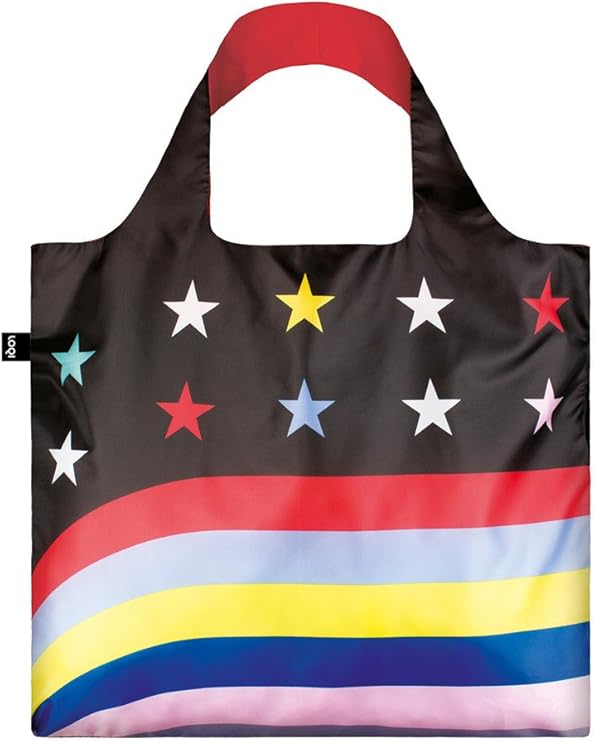 LOQI TRAVEL Stars & Stripes Bag Einkaufstasche Amazon.de Koffer