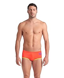 ARENA One Men's Big Logo Low-Waist Swim Short