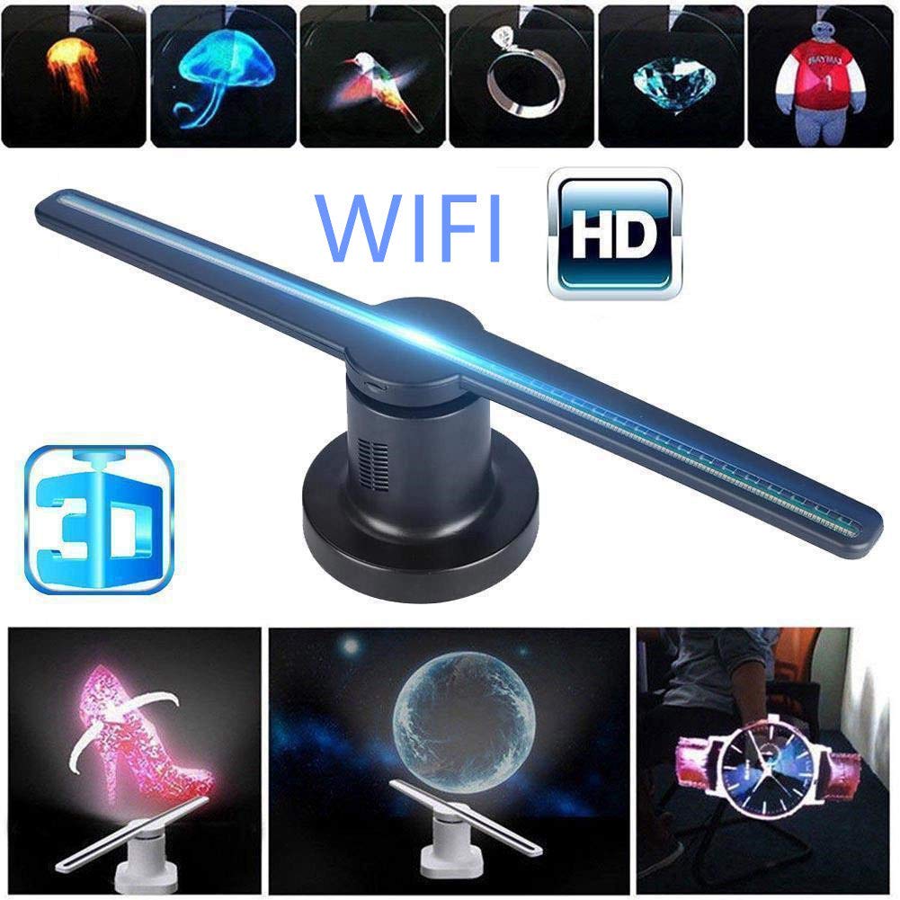 Amazon.com: Ventilador de proyector 3D con LED WiFi ...