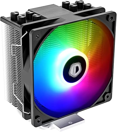 ID-COOLING SE-214-XT ARGB CPU Cooler 4 Heatpipes LGA1700 Intel AMD RGB Fan