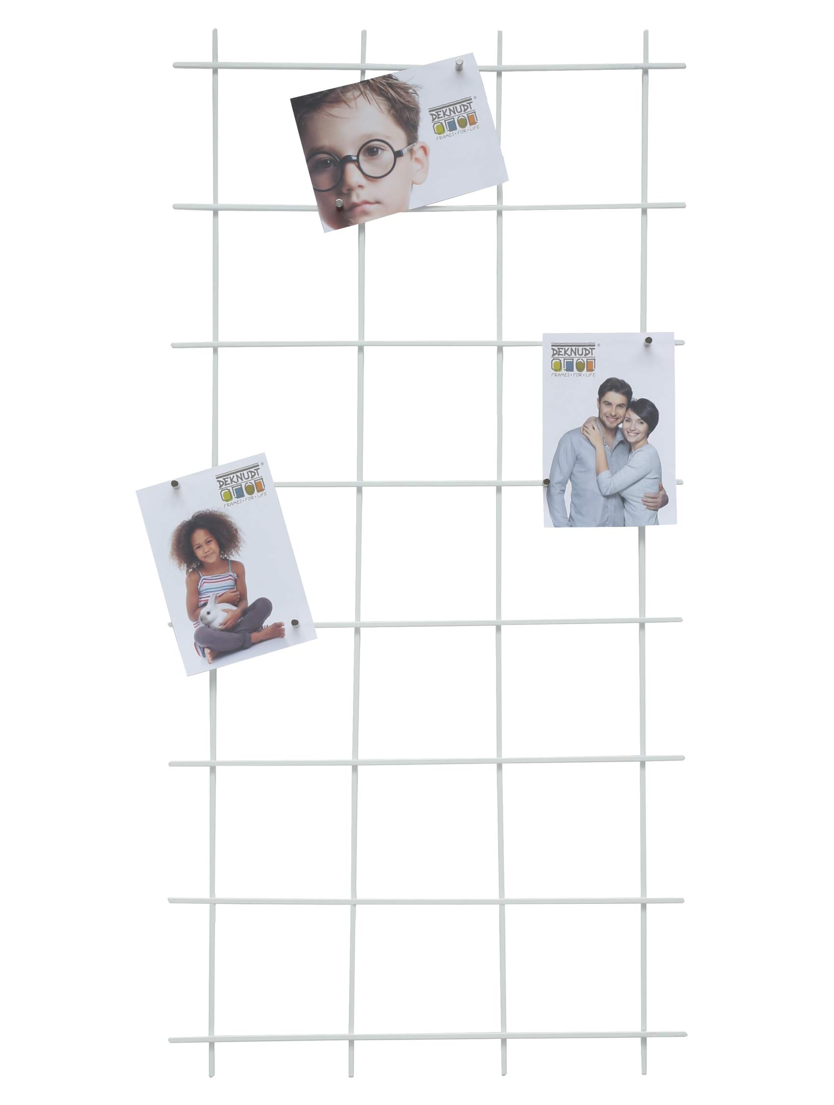 Deknudt S65CW1M1_40.0x80.0 Photo Frame Metal White 40 x 80 cm