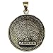 Moonlight Mysteries Bronze Sigil of Archangel Zadkiel Talisman Necklace