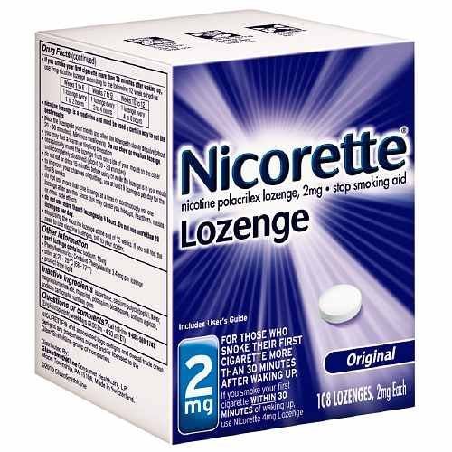 NICORETTE COMMIT ORIGINAL FLAVOR 2MG 108 LOZENGES