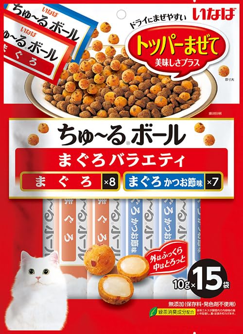いなば ちゅ～るボールまぐろバラエティの商品画像