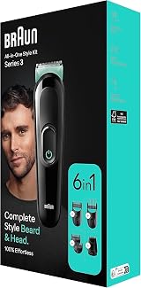 Braun All-in-One Style Kit Series 3 MGK3421 6-in-1 Grooming Kit EU Plug view 7