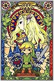CGC Huge Poster - Legend of Zelda Stained Glass Art - ZEL050 (24