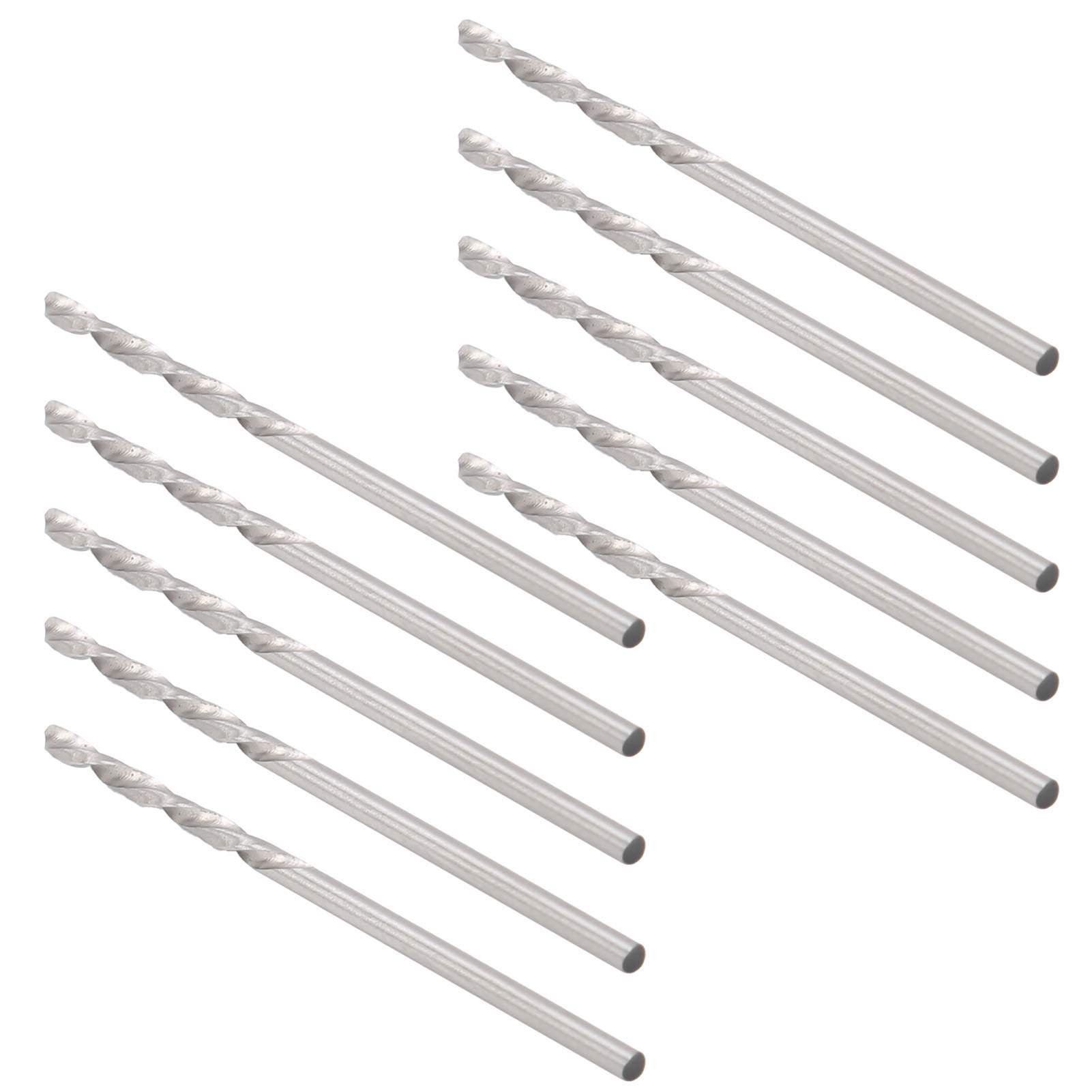 Cobalt Drill Bit Set 1.75mm 10pcs for Pearl Beads Drilling Jewelry Making Craft Hobby DIY Metal Wood Plastic Projects