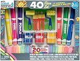 RoseArt Sidewalk Chalk Paint 40-Piece Deluxe Set