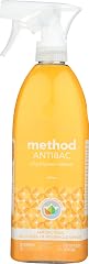 method All-Purpose Cleaner Spray, Citron, 28 fl oz | Antibacterial Cleaner Kills 99.9% of Household Germs, Cleans and Sanitiz