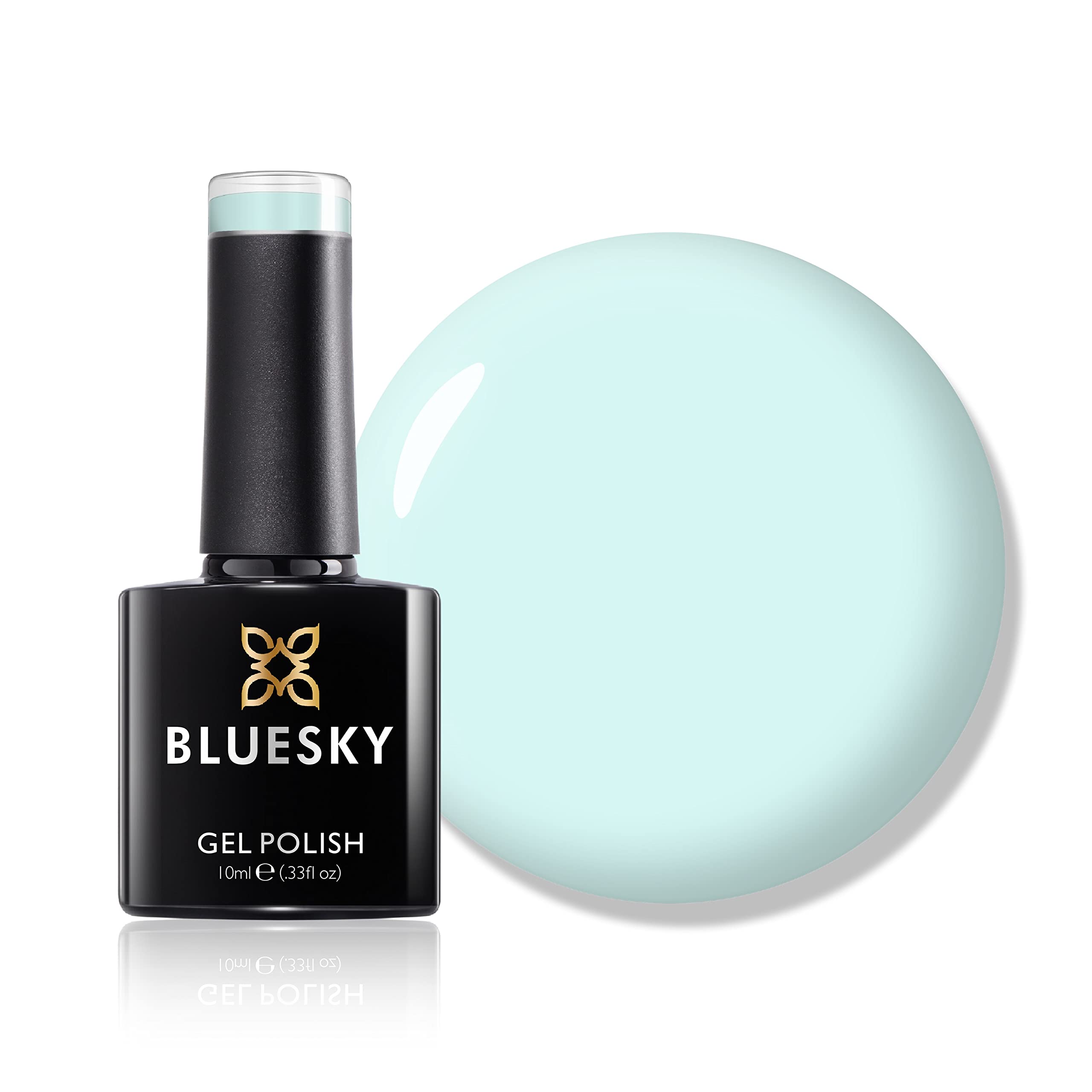 Bluesky Gel Nail Polish, SS22, Spring 2022, Run The World SS2208, Light Blue, Long Lasting, Chip Resistant, 10ml (Requires Drying Under UV or LED Lamp) — image 1