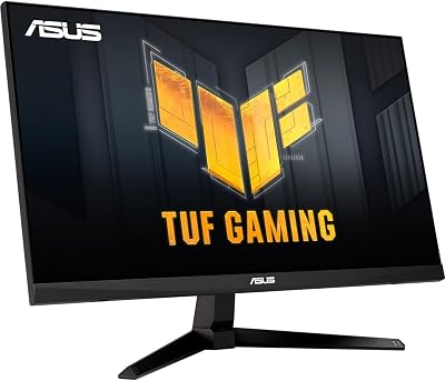 TUF Gaming VG246H1A - Monitor Gaming de 23.8 Pulgadas Full HD (1920 x 1080), IPS, 100 Hz, 0.5 ms MPRT, Extreme Low Motion Blur, FreeSync, DisplayWidget Lite