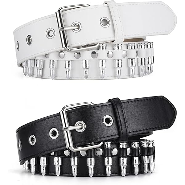 ALAIX Women's Metal Belt Gold Chain Belt Silver Belt Punk Rock ALAIX Women's Metal Belt Gold Chain Belt Silver Belt Punk Rock