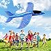 BeebeeRun EPP Foam Airplane 2 Pcs,Outdoor Game Flying Toys for 3 4 5 6 7+ Year Old Boys Girls, Christmas Toys Gifts Present for Kids Children