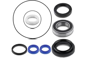 AUTOKAY Rear Brake Drum Bearing Seal Kit Fits for Honda FourTrax 300 TRX 300 300FW 4x4 1988-2000, Replace 91052-HB3-771 91252