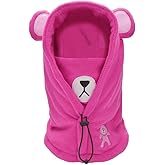 RGSLON Boys Girls Winter Warm Windproof Balaclava Hat Ski Riding Face Mask Fleece Neck Warmer