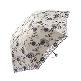 Honeystore Embroidery Lace Flower Princess Sun Rain
