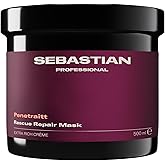 Sebastian Professional Penetraitt Deep Repair &amp; Strengthening Masque | For Damaged &amp; Color Treated Hair | Strength, Softness &amp; Shine
