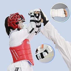HXRROO 13 pcs Taekwondo Sparring Gear Set Ultimate