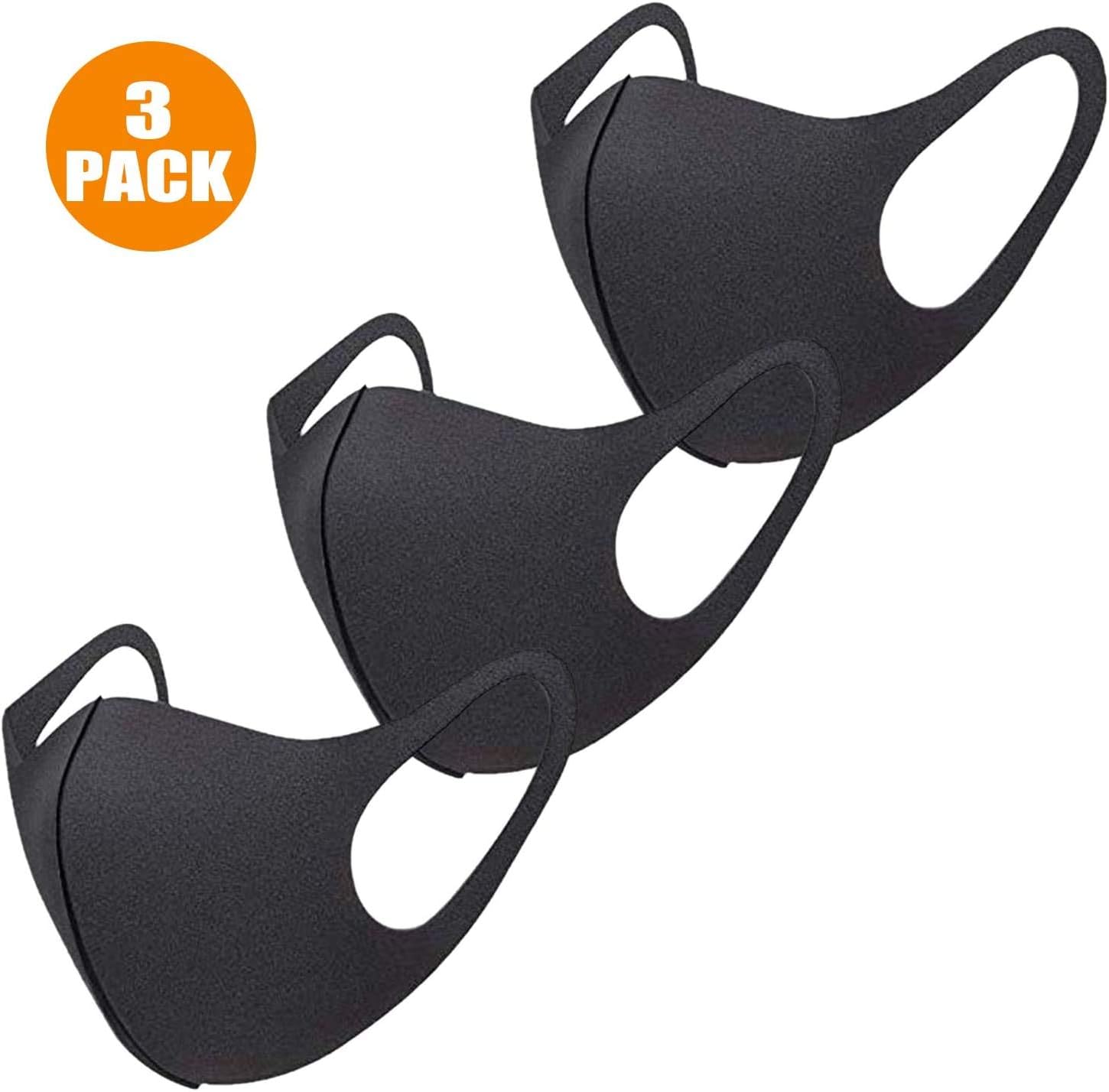 Protective Dust Mask, Adjustable PM2.5 Air Filter Mask, Washable Cover Mask, Dustproof Safety Mask for Anti-dust Smoke Gas Allergy