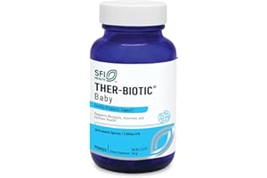 Klaire Labs Ther-Biotic Baby - Infant Probiotic Powder - Bifidobacterium Infantis & More - Gut & Immune Support Baby Probiotics - Hypoallergenic - Mix with Breast Milk or Food (120 Servings)