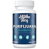 MythoTecq 90,000 MG Detox and Cleanse, Body Detox for Men & Women, Fast Detoxification, Kidney Cleanse & Repair, Natural Herbal Premium Formula for Liver, Digestion & Mood, 60 Caps