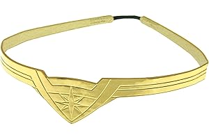 BIOWORLD DC Comics Wonder Woman Gold Tiara Movie Superhero Costume Cosplay Stretch Band