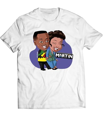 Amazon.com: Martin TV Show T-Shirt - 90s Black Art, Sheneneh
