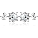 Sterling Silver Stud Earrings Dainty Mini Bar, Lightning Bolt, Moon, Star, Starburst, Trio Studs, 3 Colors Available