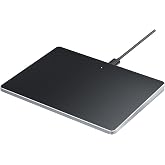Yadkbo Wired Large USB Trackpad Touchpad for Windows 11/10, Grey Black | High-Precision Multi Gesture Touchpad Plug-and-Play Touchpad Mouse for Computer/Desktop/Laptop