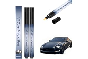 Teotopoa All Cars Magic Pen,Magic Car Scratch Removal Pen,Fits All Car Colors,Quick Fix for Scratches and Paint Dаmаgе.（2 PCS