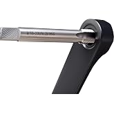 9/16-20 Threaded HSS Tap Set, Bike Pedal thread repair kit, Right Hand and Left Hand Thread Tap Set, 9/16 x 20 TPI Crank Saver, Bike Crank Repair Tool