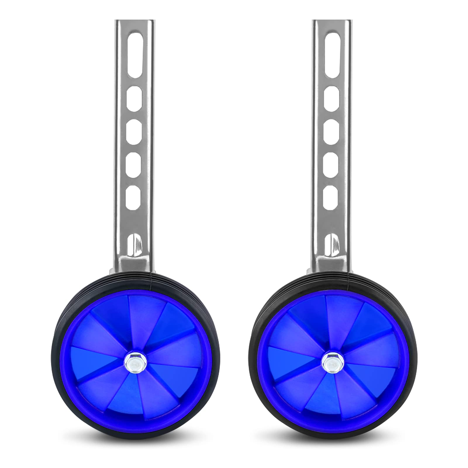 Greensen Stabilizers for Kids Bike, Universal Training Wheels，Stabilisers for childs bike，Blue Kids Bike Stabilizers For Kids Cycle Children 12-20" Inch Training Wheels