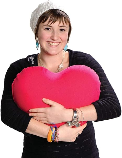 Amazon Co Jp Yogibo Heart Pillow ハートピロー 可愛いクッション ピンク ホーム キッチン