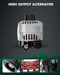 SCITOO Alternator Fits for 3.5L 3.5 for Nissan