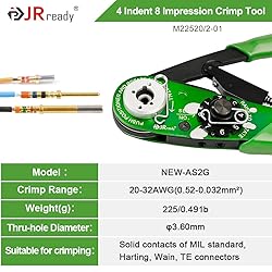 JRready ST2161-1 Crimp Tool Kit NEW-AS2G Crimper