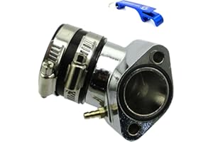 TC-Motor 27mm Performance Racing Intake Manifold For GY6 125cc 150cc Chinese Moped Scooter Go Kart Buggy For Tomberlin Crossfire 150 150R For Hammerhead 150 GT/GTS/SS For Carter Talon 150 For Dazon Ra