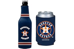 KOLDER MLB Baseball Can & Bottle Holder Insulator Beverage Cooler