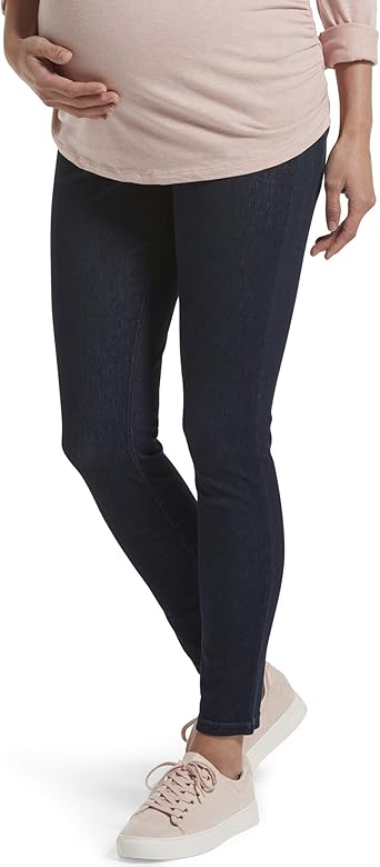 maternity denim look leggings