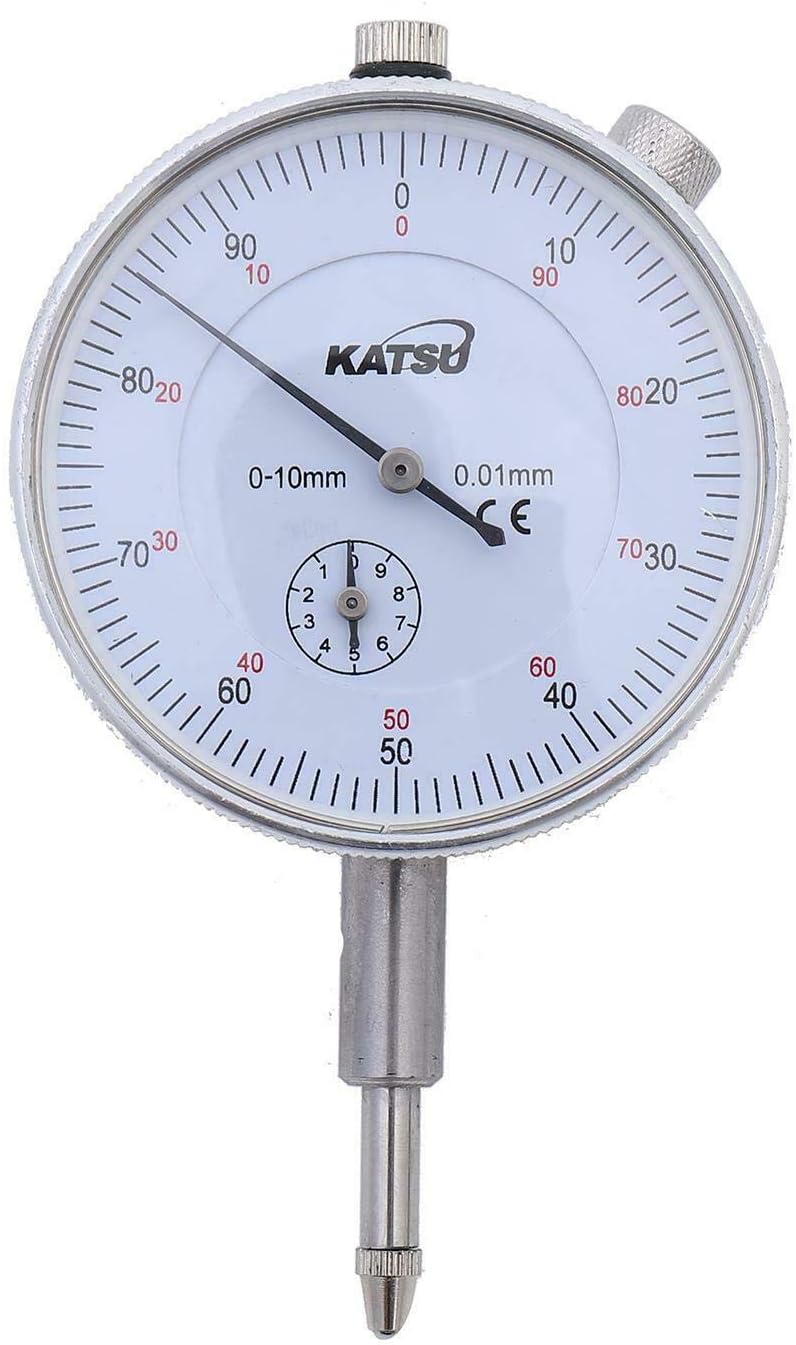 KATSU Tools Dial Test Indicator DTI Gauge 0-10mm With Magnetic Base 40111963, Caja de carton - Image 4