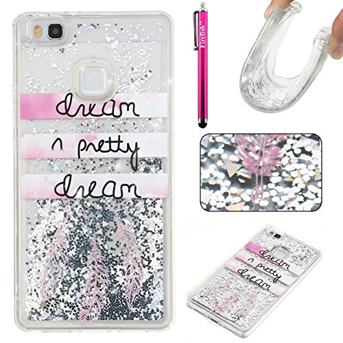 Huawei P9 Lite Case, Firefish Luxury Liquid Thin [Soft-Flex] Gel TPU Protective Skin Scratch-Proof Protective Case for Huawei P9 Lite -Dream