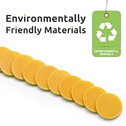 HAKITAROOM Set of 100 Opaque Plastic Learning