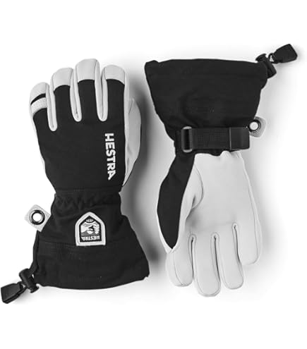 Amazon.com : Hestra Army Leather Heli Ski Junior
