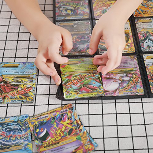 Totem World 25 Side Load 9Pocket Pages for Pokemon, Magic, YuGiOh Card Holder Fits 3 Ring