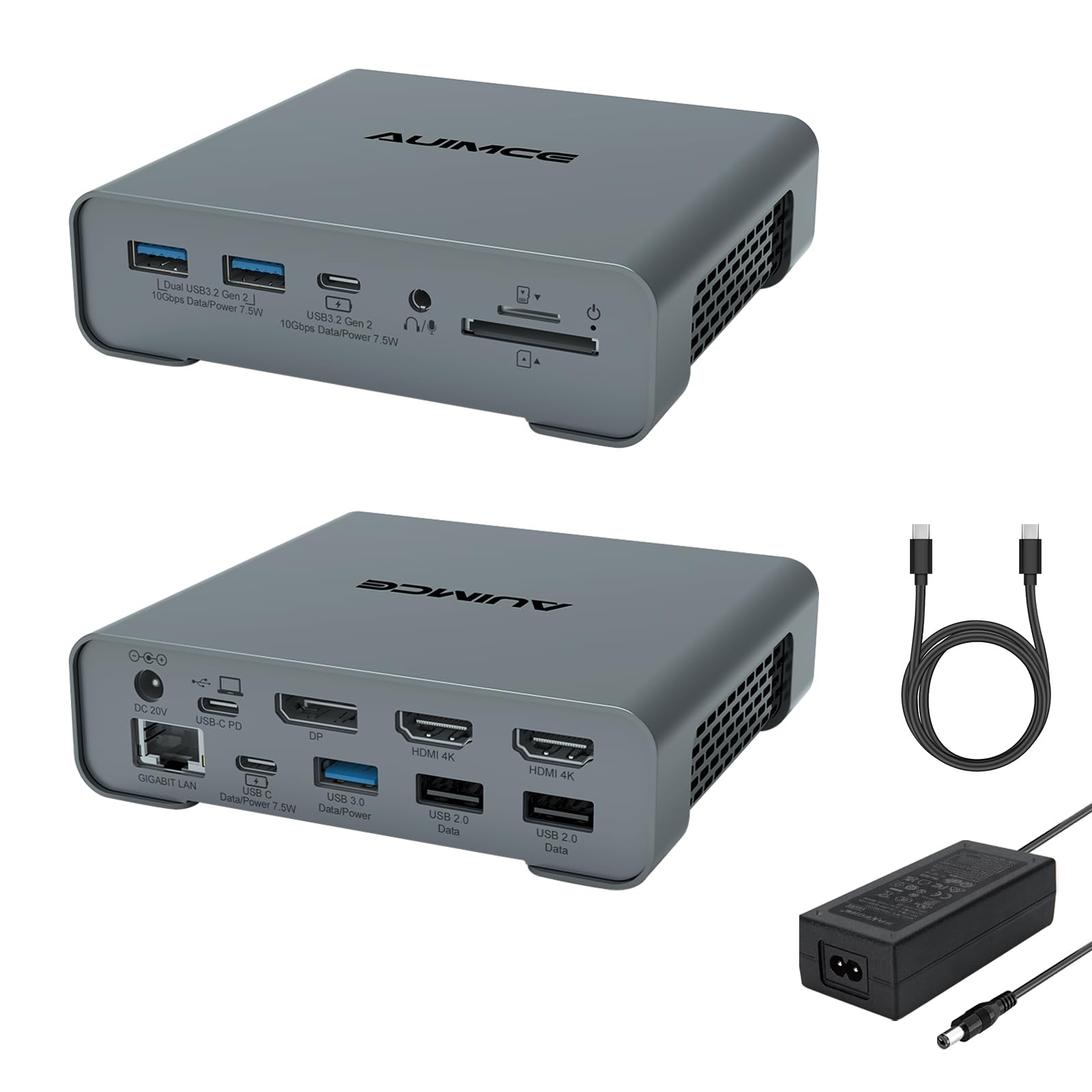 How To Connect 4k@120hz, USB C Docking Station Dual Monitor For