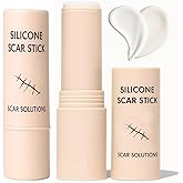 60% Silicone Scar Stick, Skin Scar Solutions for Face and Body, Stick Applicator Manual Massage, with Centella Asiatica Extracts and Vitamin E, Soothing & Gentle for All Skin Scar Types