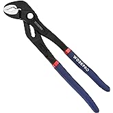 WORKPRO 12-Inch Groove Joint Pliers, Fast Adjust Tongue and Groove Pliers, V-Jaw Water Pump Pliers with Comfort Grips