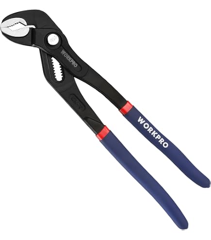 Pince Auto-ajustable Pour Tubes - Réglage Rapide, Acier Forgé, Pour Plomberie, Climatisation, Mécanique
